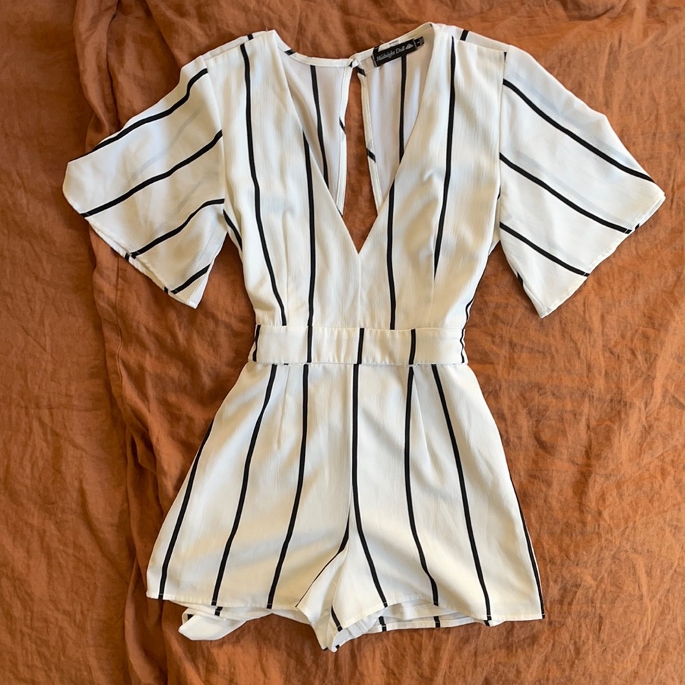 Striped Romper